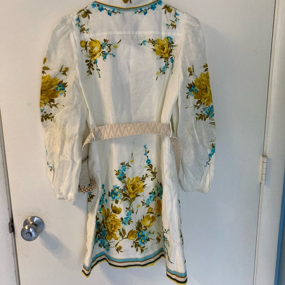NWT Zimmermann Halcyon Shirtdress Size AU 0P/US 2P - Picture 10 of 12